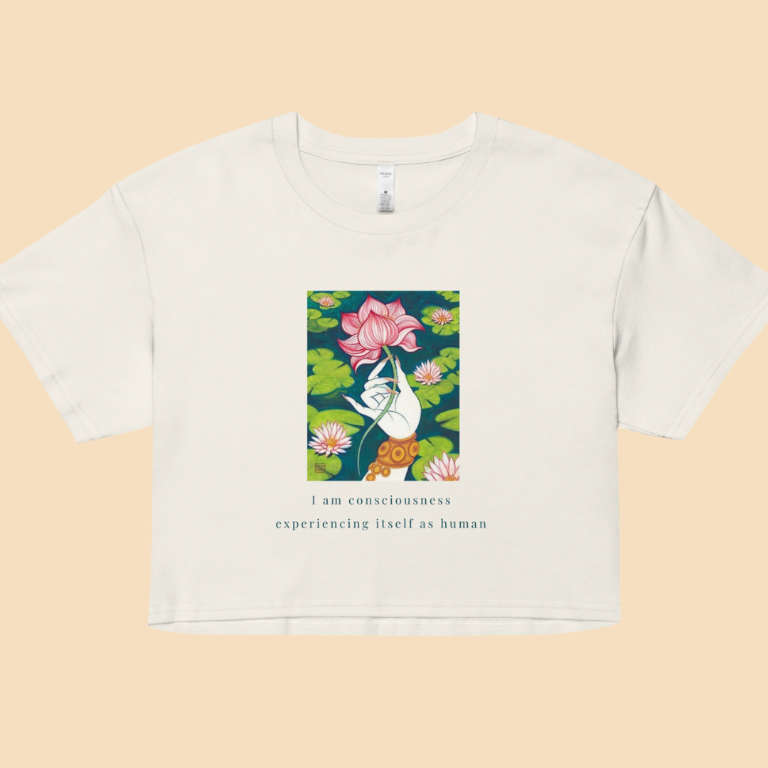 The Human Experience Cropped Tee