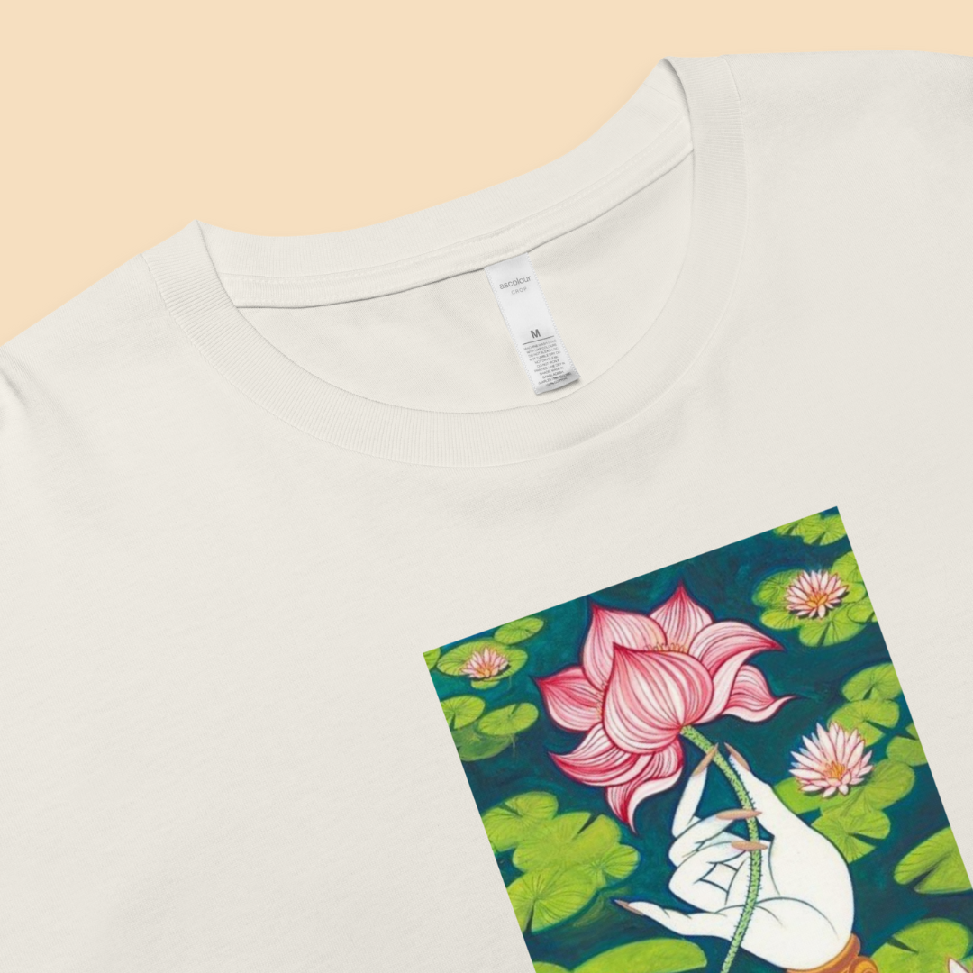 The Human Experience Cropped Tee
