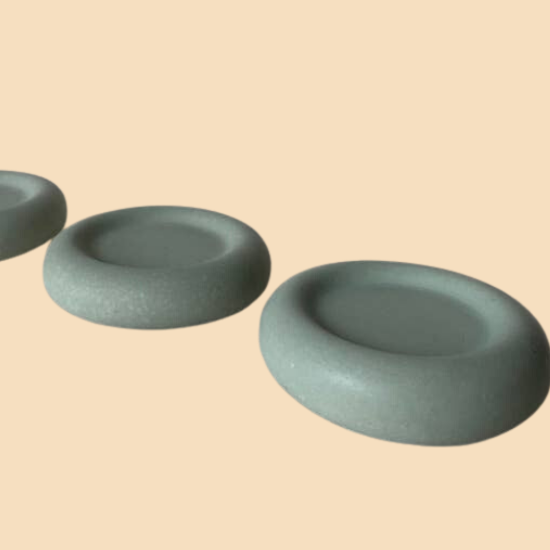 Plump Trinket Dish - Matcha