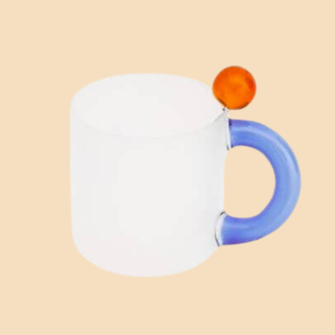 SOLD OUT :: Glass Mug - Sky